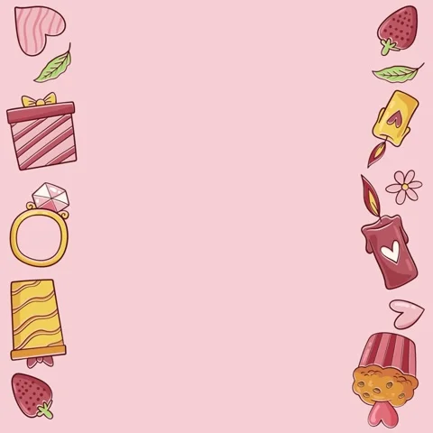 Valentines background video Stock Footage 327950223