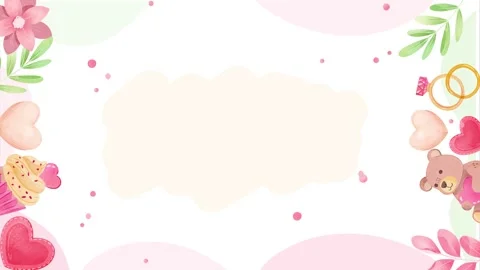 Valentines background video Stock Footage 327951093