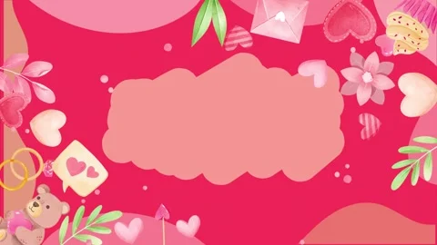 Valentines background video Stock Footage 327951137