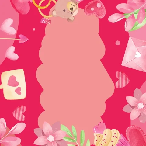 Valentines background video Stock Footage 327951275