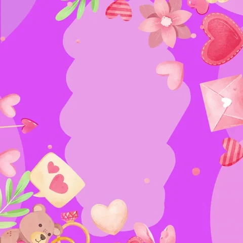 Valentines background video Stock Footage 327951404