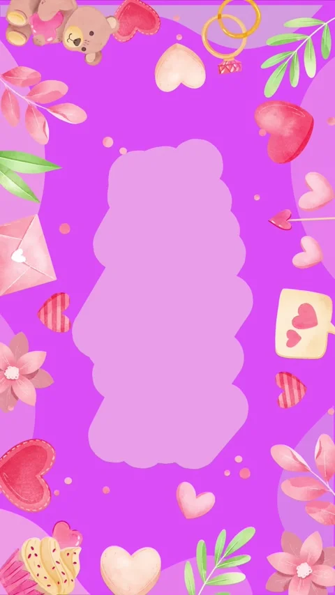 Valentines background video Stock Footage 327951555