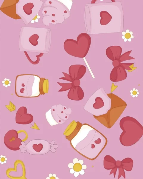 Valentines background video Video stock 327951608