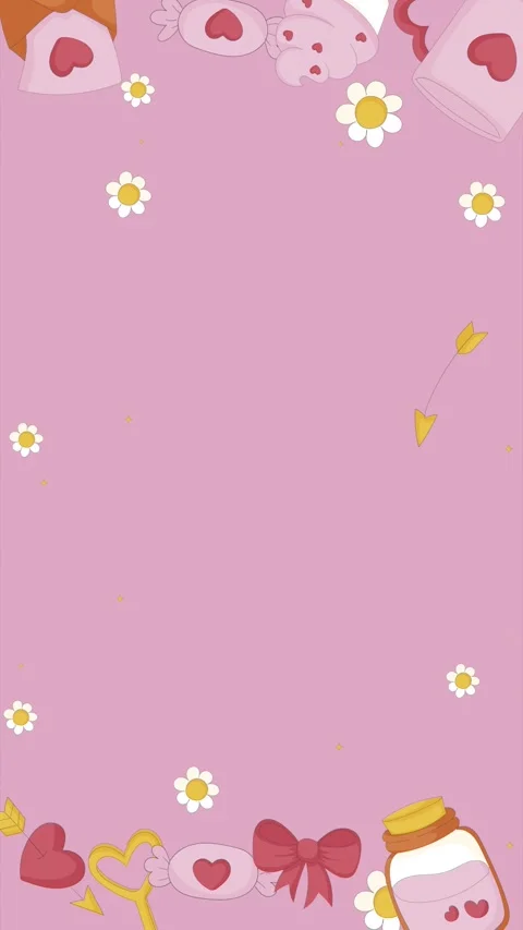 Valentines background video Video stock 327952180