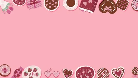Valentines background video Stock Footage 327952495