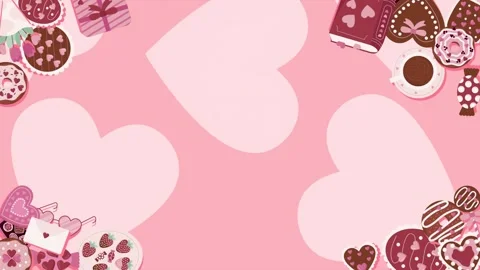 Valentines background video Stock Footage 327952515