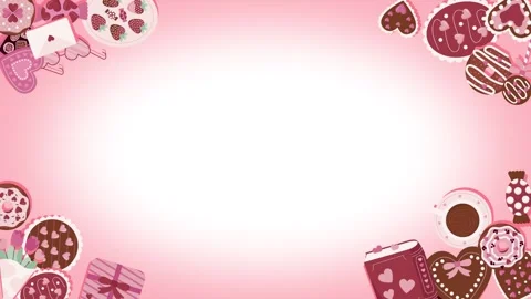 Valentines background video Video stock 327952580