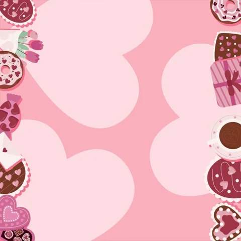 Valentines background video Stock Footage 327952735