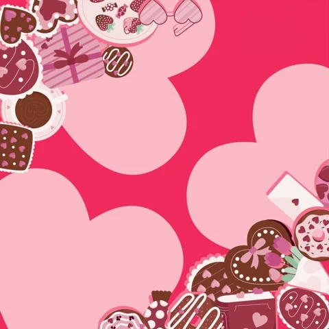 Valentines background video Stock Footage 327952839