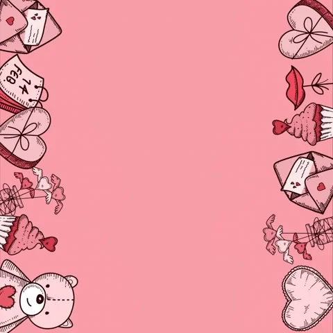 Valentines background video Stock Footage 327953410