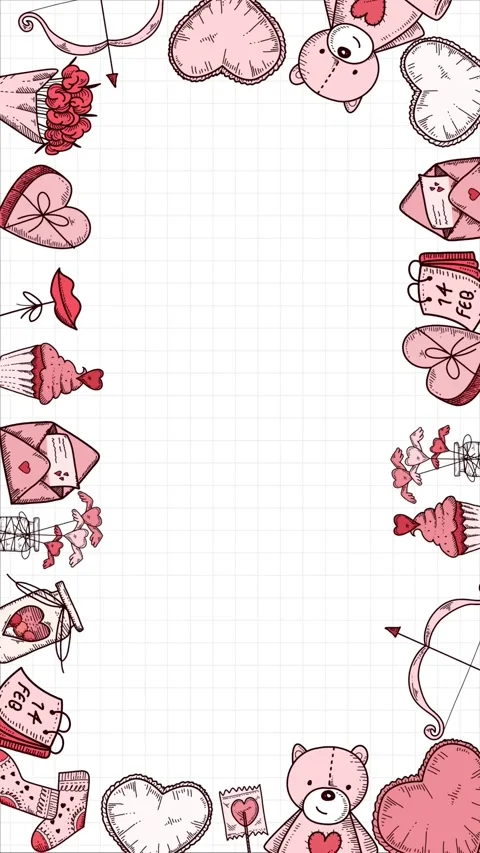 Valentines background video Stock Footage 327953516