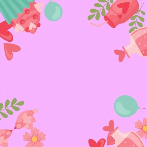 Valentines background video Stock Footage 327953712