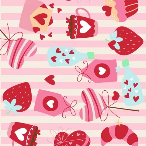 Valentines background video Stock Footage 327953848