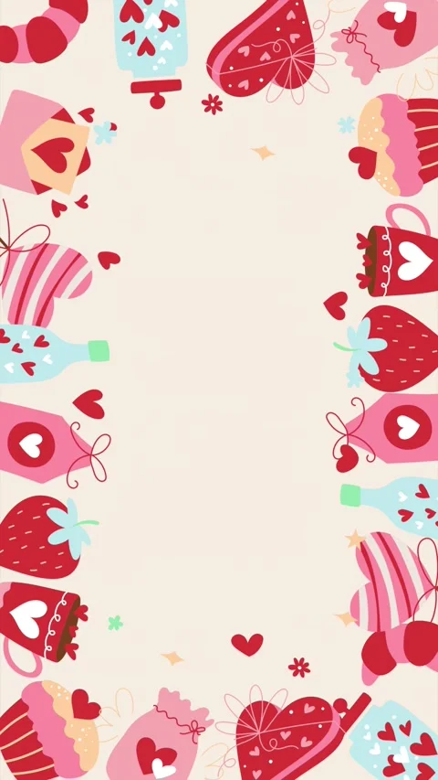 Valentines background video Stock Footage 327953859