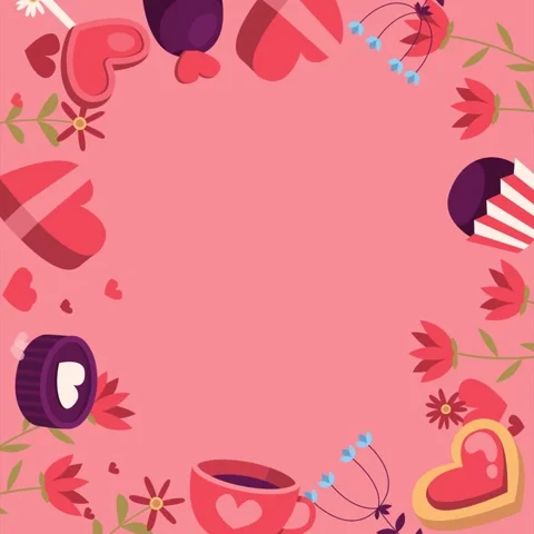 Valentines background video Stock Footage 327953983