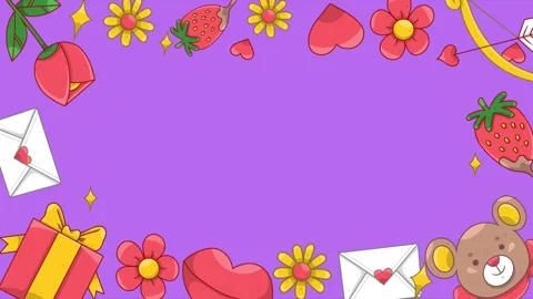 Valentines background video Stock Footage 327955059