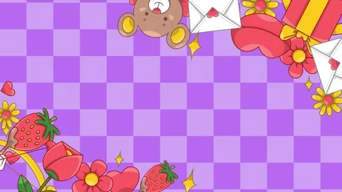 Valentines background video Stock Footage 327955072