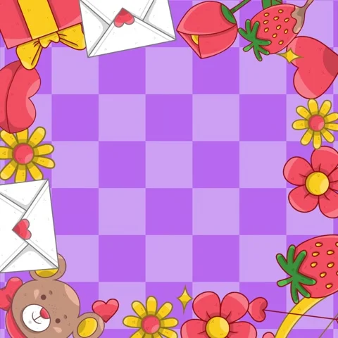 Valentines background video Video stock 327955251