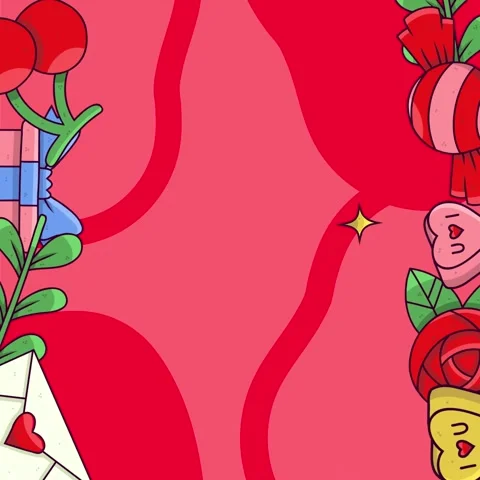 Valentines background video Stock Footage 327955899