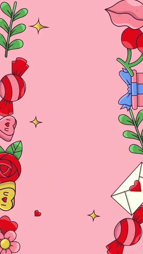 Valentines background video Stock Footage 327955982