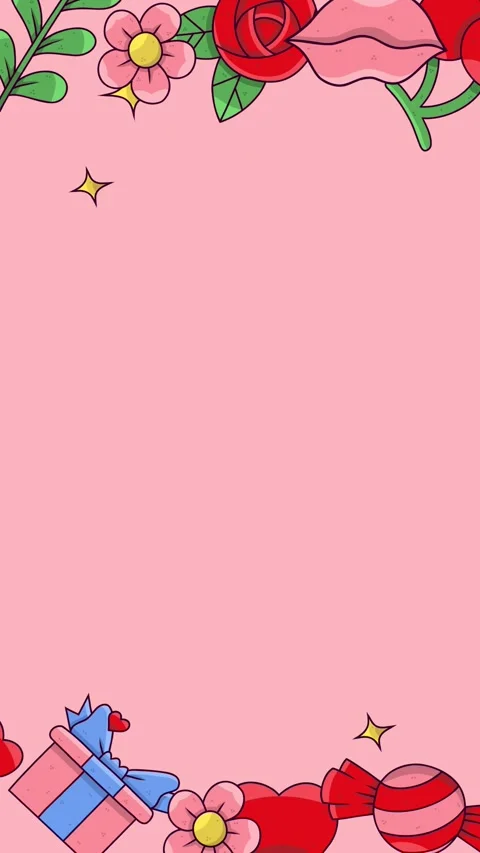 Valentines background video Stock Footage 327955991