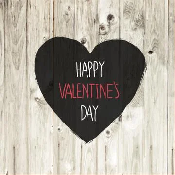 Valentines card design Stock-Illustration