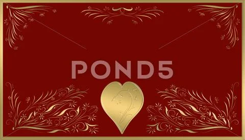 Valentines card Stock Illustration