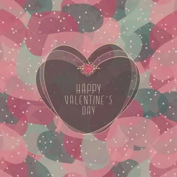 Valentine's Card Stock Illustration