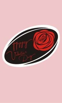 Valentines card Stock Illustration
