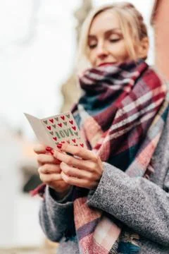 Valentine's card Stock Photos