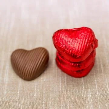 Valentine's chocolate Stock-Fotos