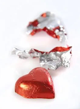 Valentine's Chocolates Stock Photos