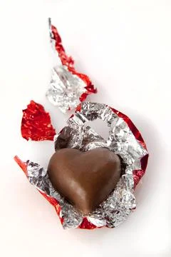 Valentine's Chocolates Stock Photos