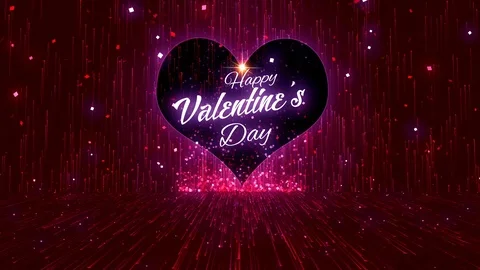 Valentines Day 3 in Full HD Stock Footage 124359874
