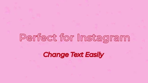 Valentines Day- 4 After Effects Template- Instagram Posts After Effects stock
