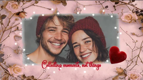 Valentines Day- 4 After Effects Template--slideshow After Effects stock