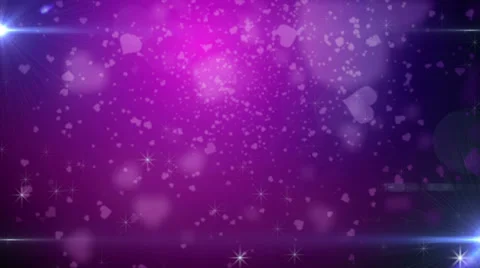 Valentine's day abstract background, flying hearts Stock Footage 38842085