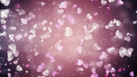 Valentine's day abstract background Stock Footage 72005513