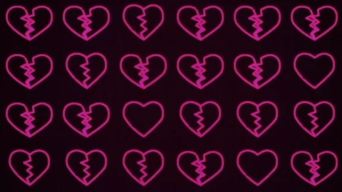 Valentine's Day Abstract Background Stock Footage 99023302
