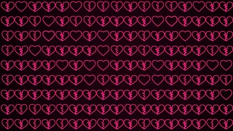Valentine's Day Abstract Background Stock Footage 99023327