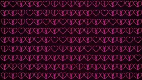 Valentine's Day Abstract Background Stock Footage 99023339