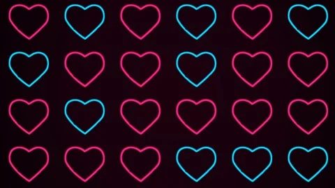 Valentine's Day Abstract Background Stock Footage 99023347