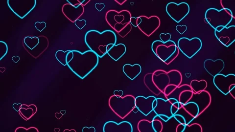 Valentine's Day Abstract Background Stock Footage 99023370