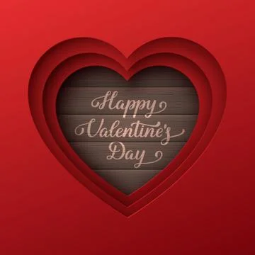 Valentines day abstract background. Stock Illustration