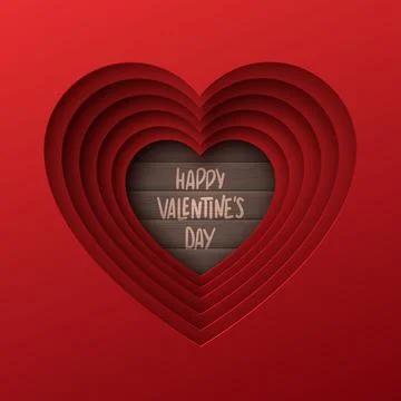Valentines day abstract background. Stock Illustration