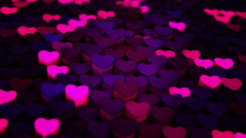 Valentines day and love animation 4K smooth concept background Stock Footage 232930853