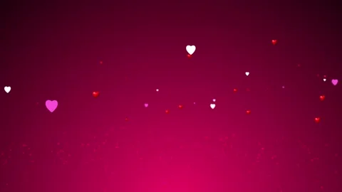 Valentine's Day animated background Vidéo 133531172