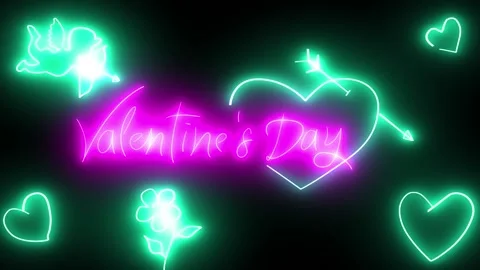 Valentine's Day. Animation. Stock Footage 146579699