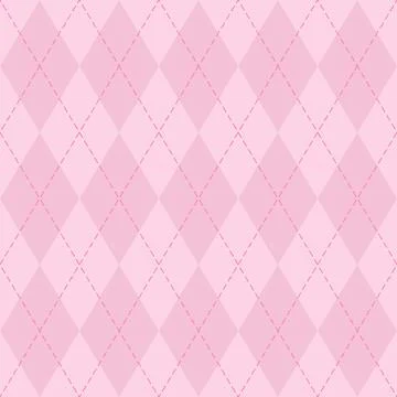 Valentines day Argyle. Pattern Scottish cage イラスト素材