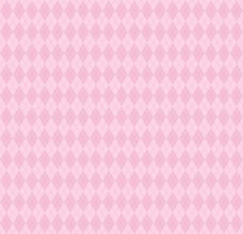 Valentines day Argyle. Pattern Scottish cage イラスト素材